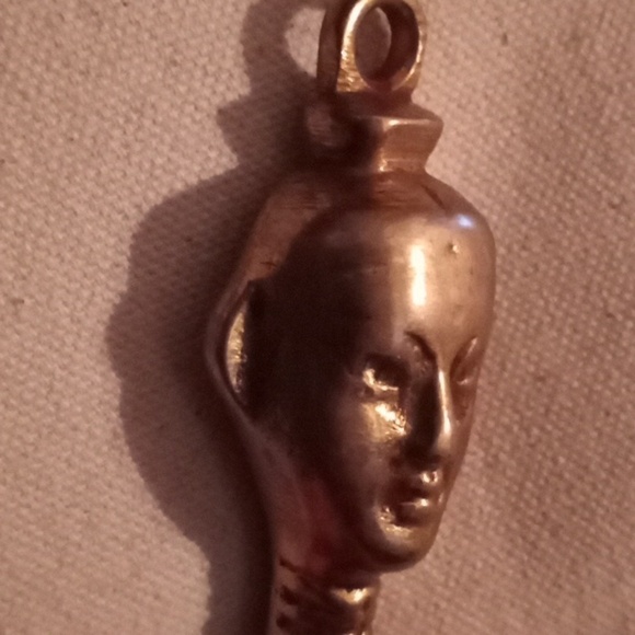 Vintage Bottle Opener Kayan Women Neck Rings Myanmar Vintage Made in Ind… - Picture 9 of 9